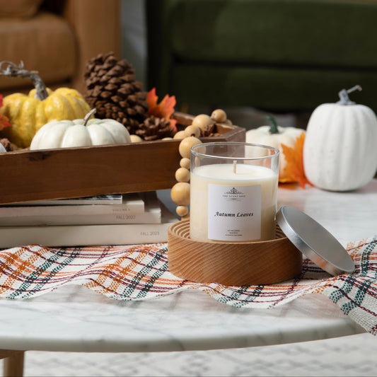 Autumn Leaves Candle