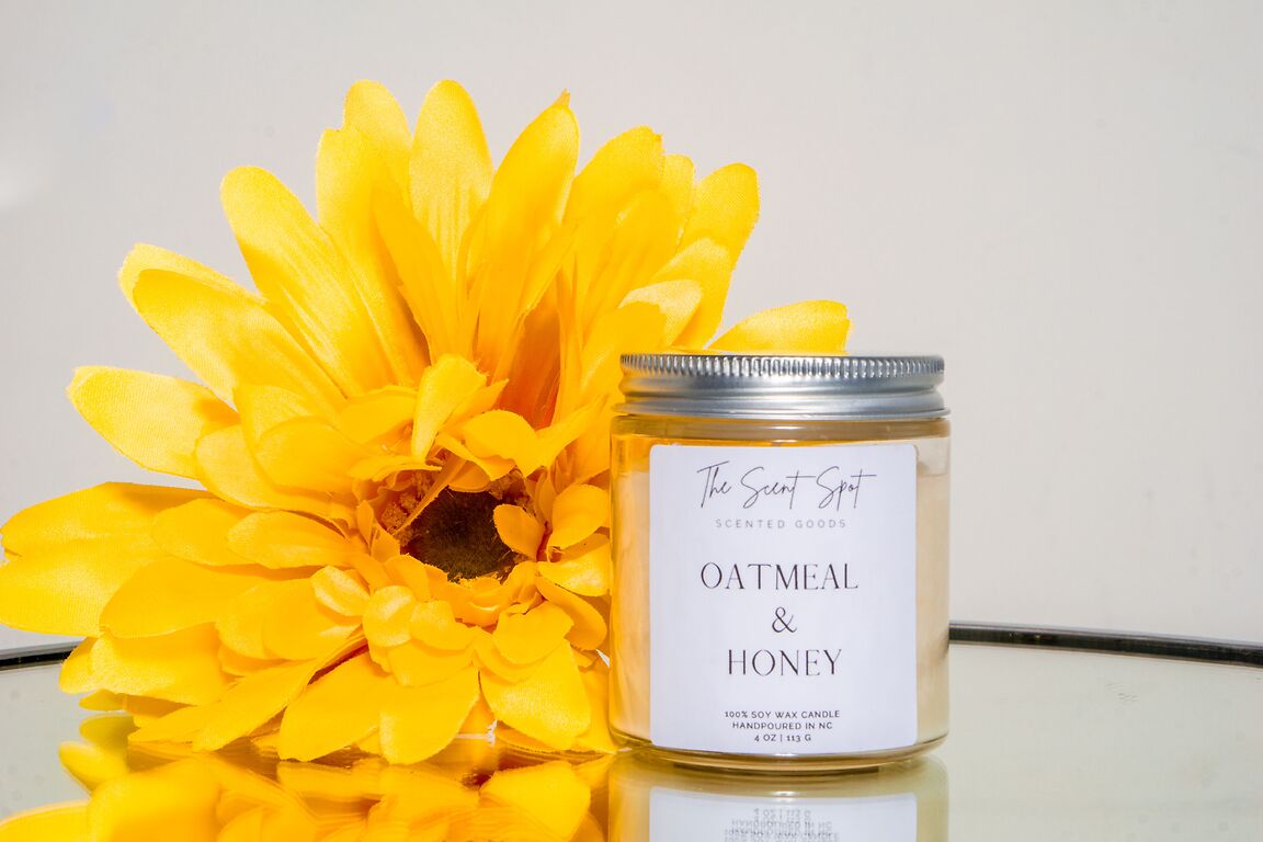 Oats and Honey Candle