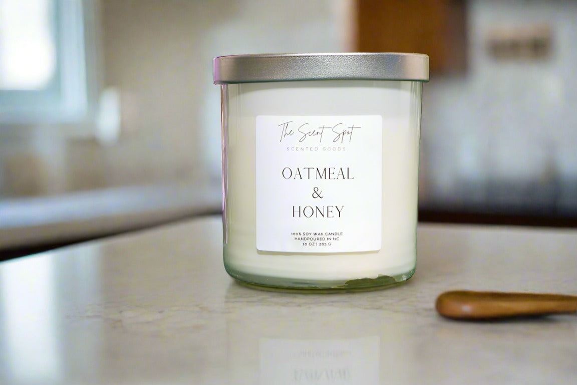Oatmeal & Honey Candle - The Scent Spot