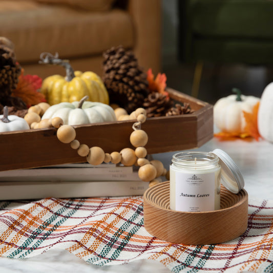 Autumn Leaves Candle