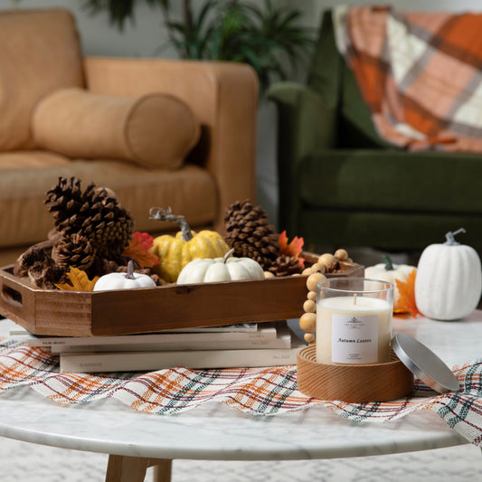 Autumn Leaves Candle
