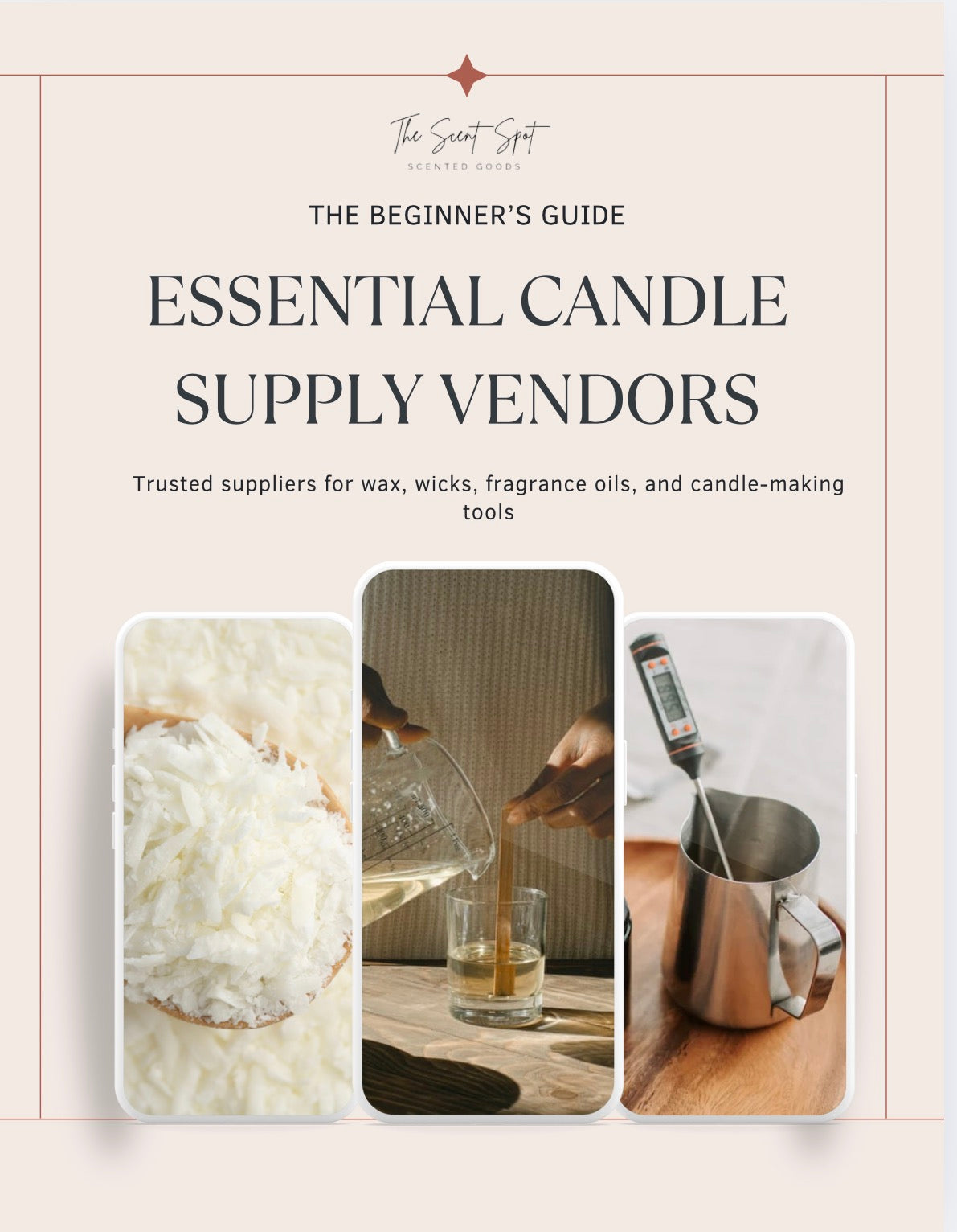 The Beginner’s Guide Essential Candle Supply Vendors (E-Book)