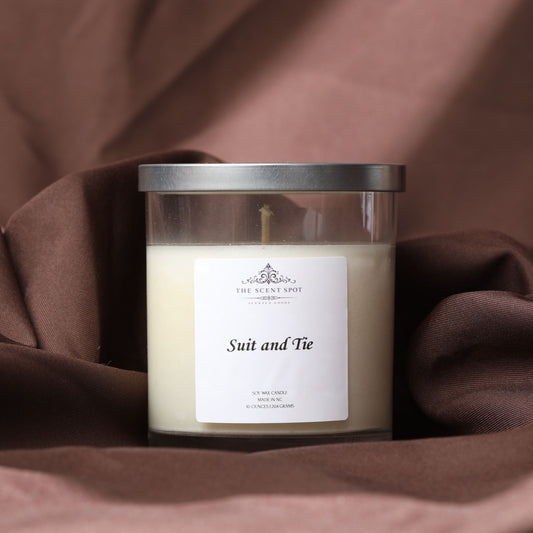 Suit & Tie Candle